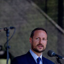 Crown Prince gives a speech in Geiranger (Photo: Stian Lysberg Solum / NTB scanpix)